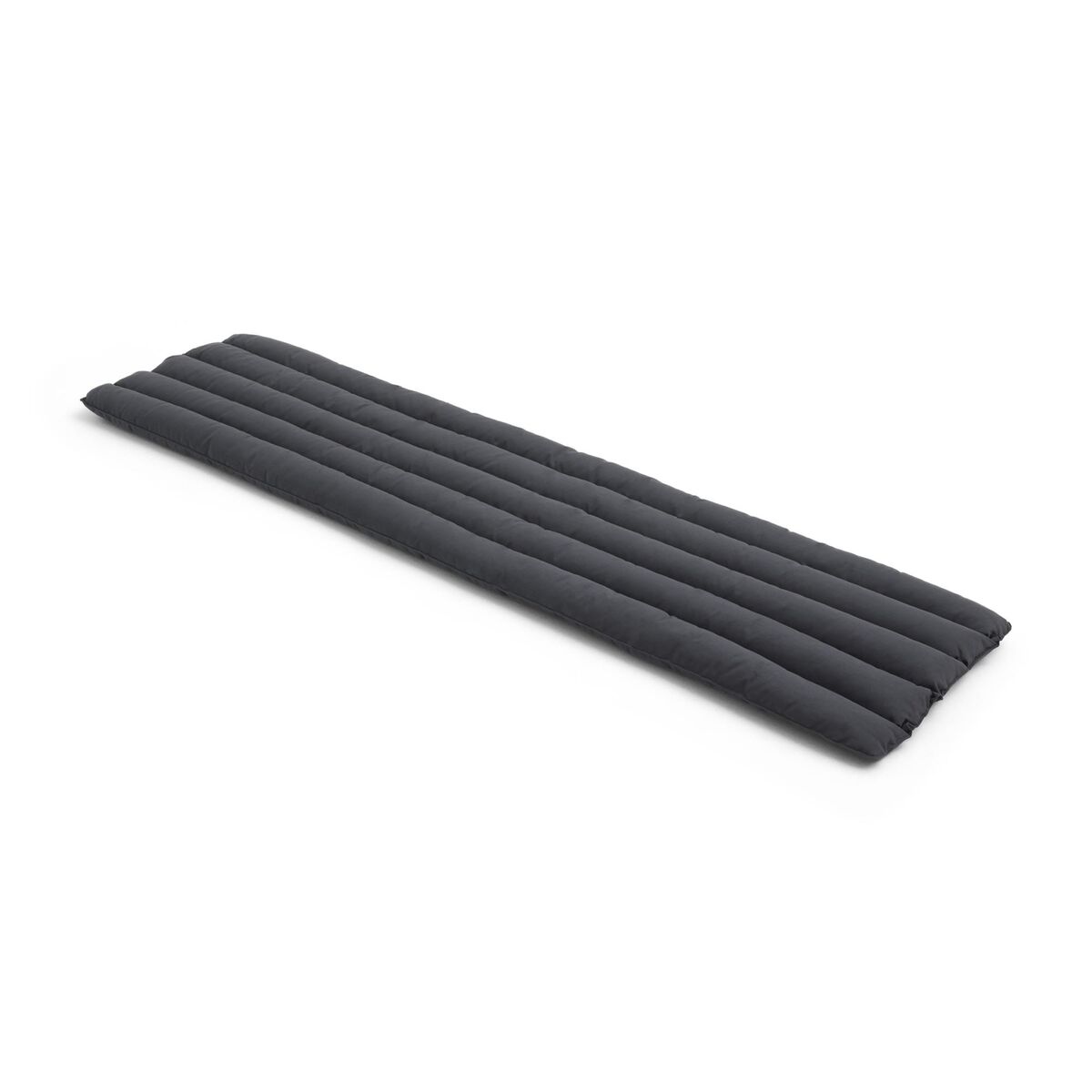 Coussin matelassé doux Palissade pour fauteuil, anthracite