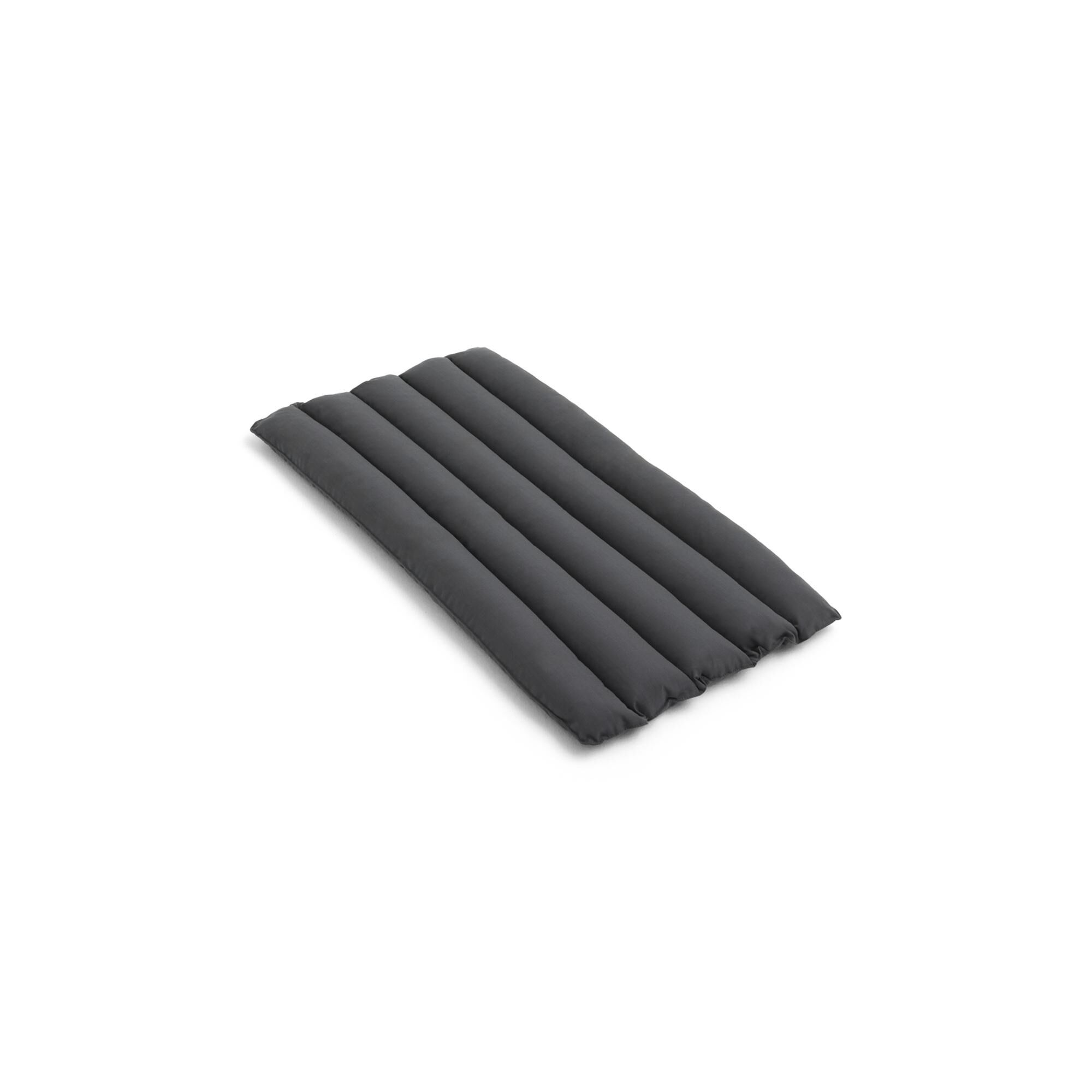 Coussin matelassé doux Palissade pour fauteuil, couleur anthracite basse