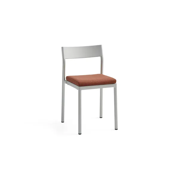 Type Cushion for Dining Table Chair Orange- Brown Striped