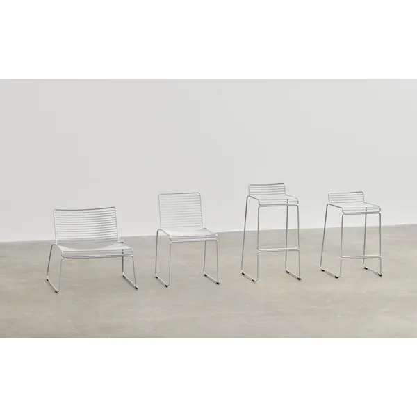 Hee Bar Stool H75 Hot Galvanized