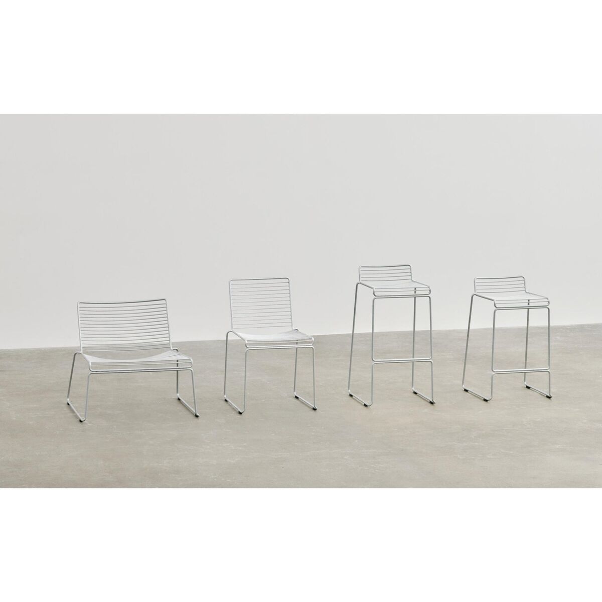 Hee Armchair Hot Galvanized