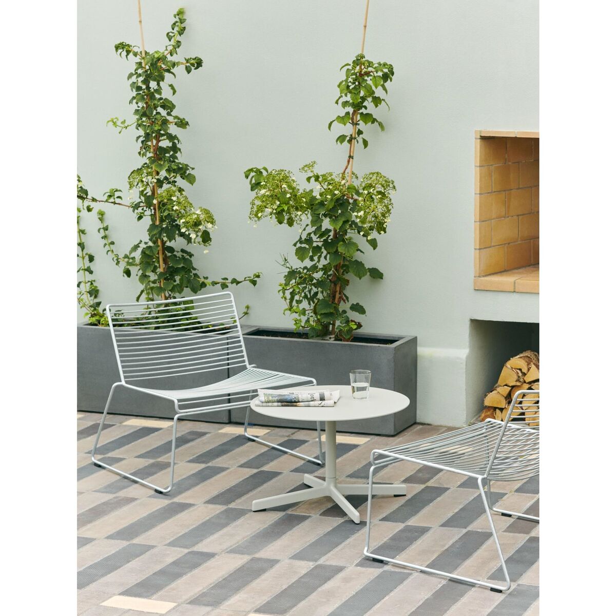 Hee Armchair Hot Galvanized