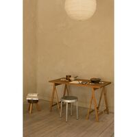 Tabouret AML en Pin Foncé