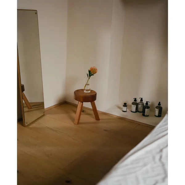 AML Stool Dark Pine