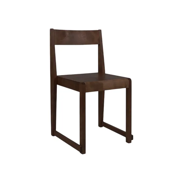01 Dining Chair Dark Brown