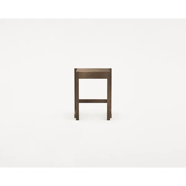 01 Stool Low Dark Brown