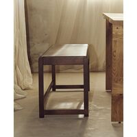 01 Bench Warm Brown
