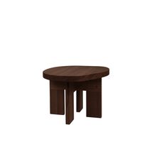 Farmhouse Pond Side Table Dark Oak