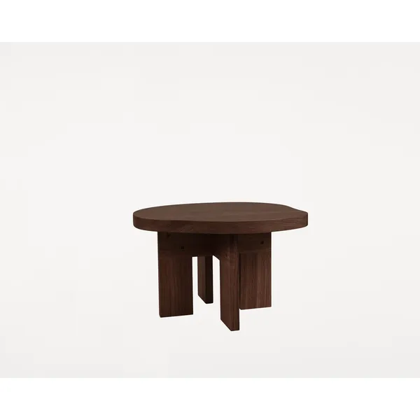 Farmhouse Pond Side Table Dark Oak