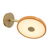 Asteria Wall Lamp Short Shade Orange