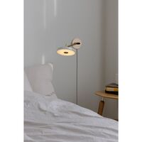 Asteria Wandlampe Lang Perlweiß