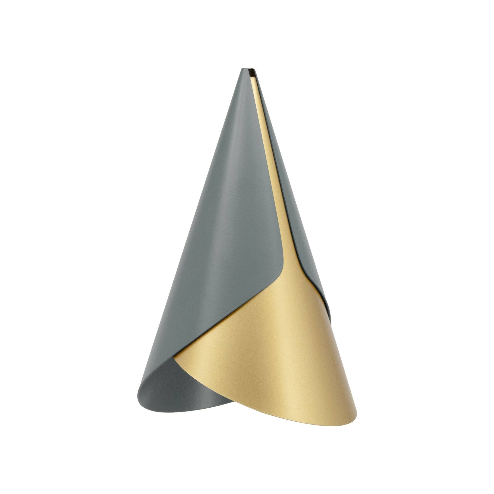Cornet Skjerm Skifer/ Messing