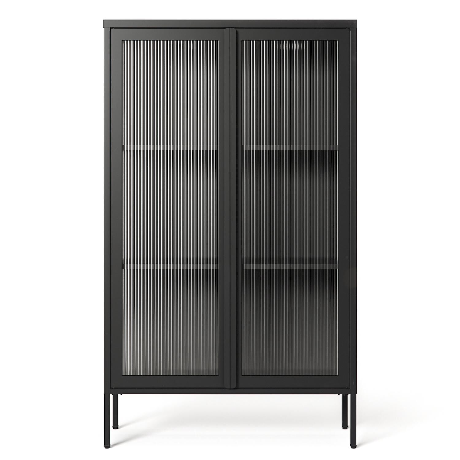 Store Skab 90x150 cm Antracitgrå