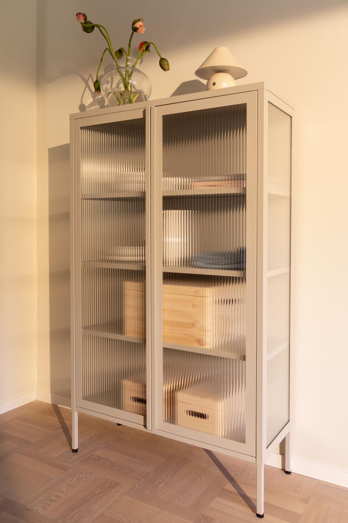 Store Kast 90x150 cm Pebble Grey