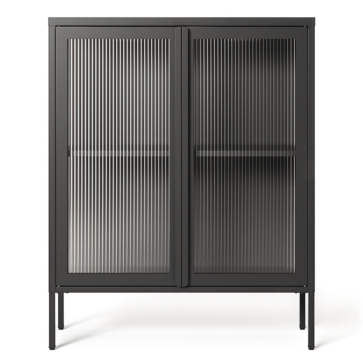 Store Skab 90x110 cm Antracitgrå