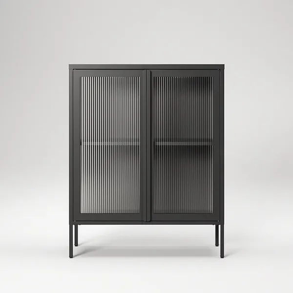 Store Armoire 90x110 cm Gris Anthracite