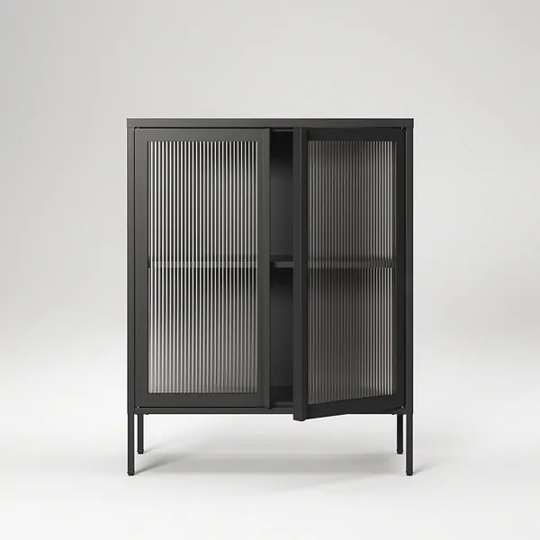 Store Armoire 90x110 cm Gris Anthracite