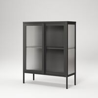 Store Armoire 90x110 cm Gris Anthracite