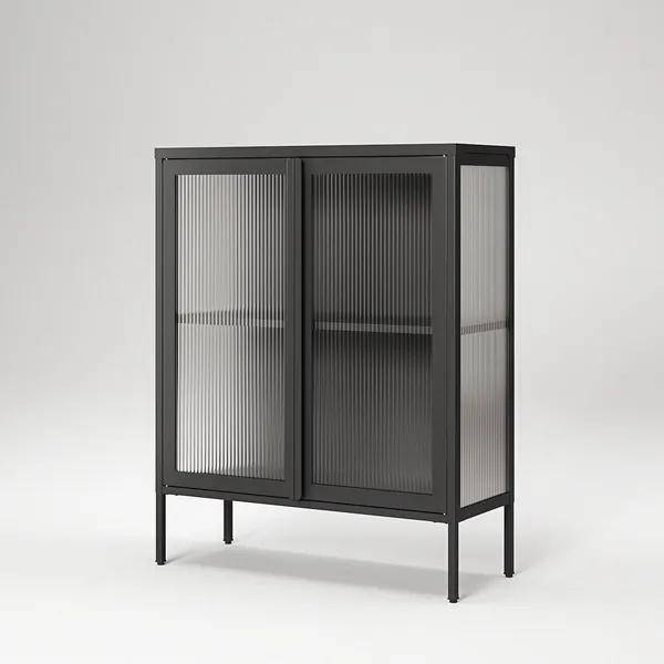 Store Armoire 90x110 cm Gris Anthracite