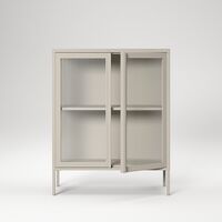 Store Armoire 90x110 cm Pebble Grey