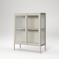 Store Armoire 90x110 cm Pebble Grey