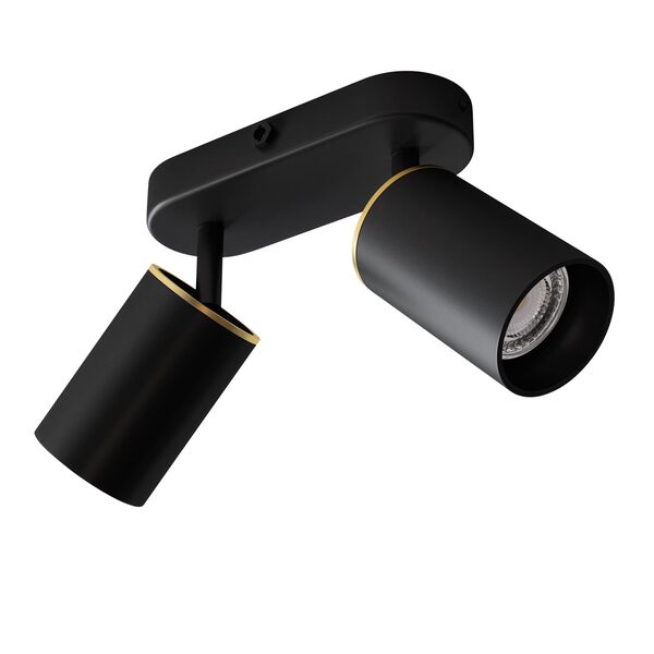 Edgespot Double 65 Spot Black/Brass