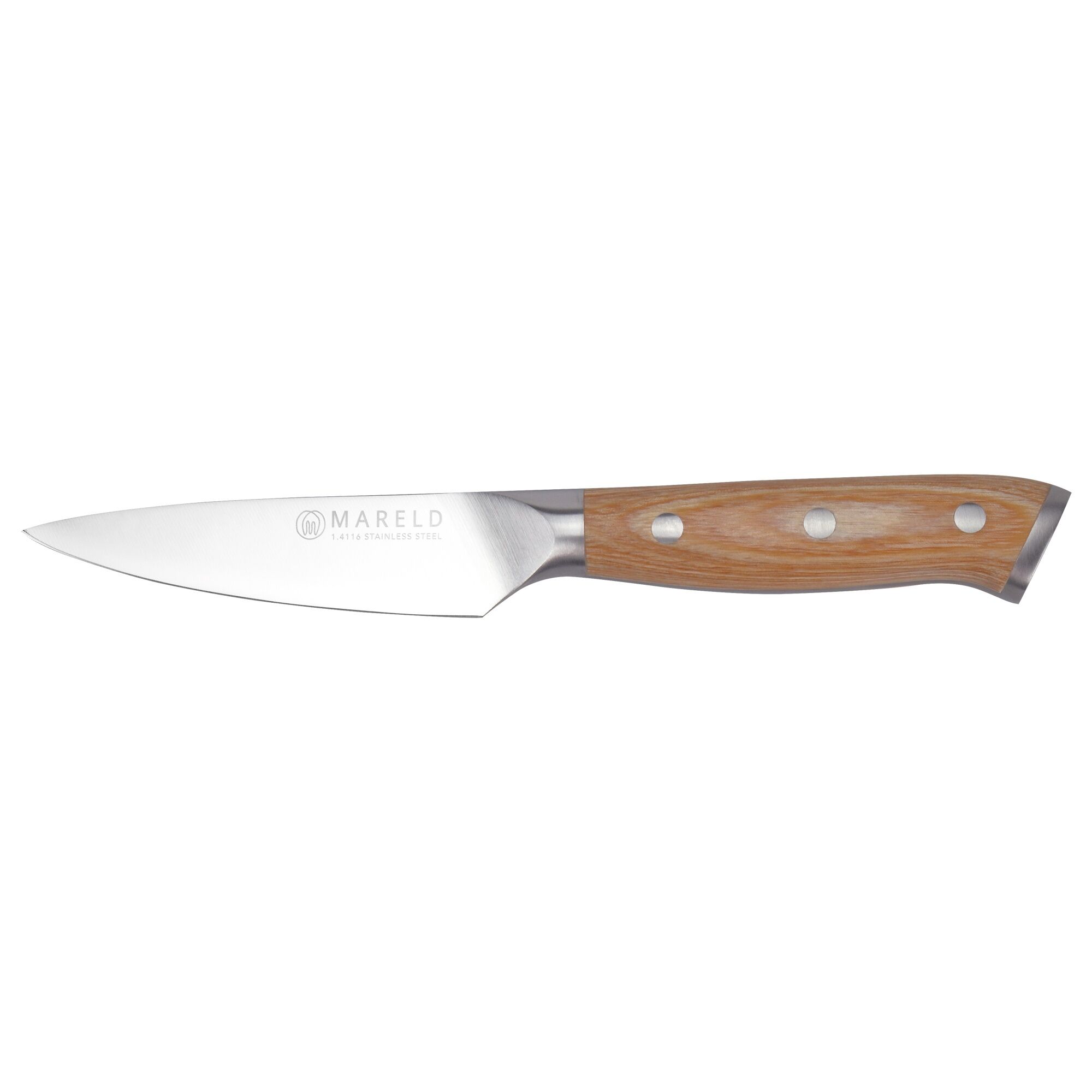 European Couteau D’office 9 cm Bois Clair