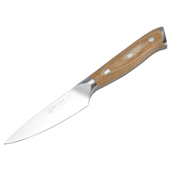 European Gemüsemesser 9 cm Helles Holz
