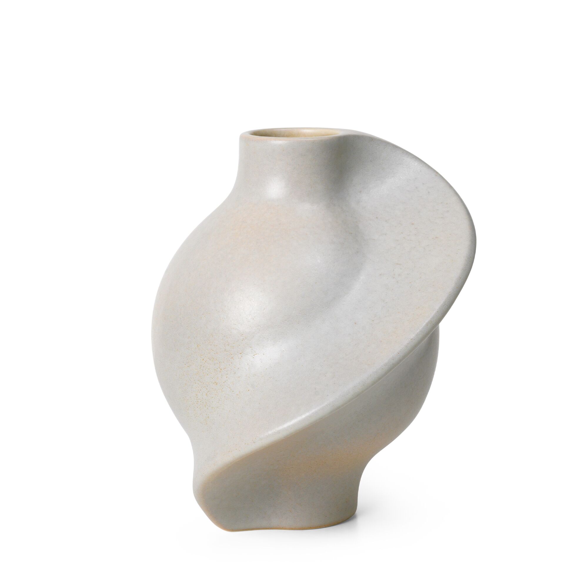Vase Ceramic Pirout 01 à Glaçure Vintage