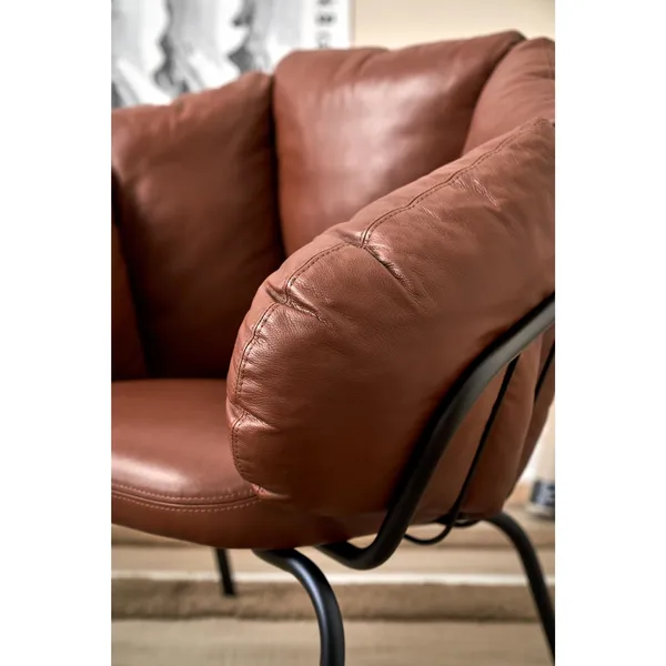 Same Easy Armchair Black/ Brown