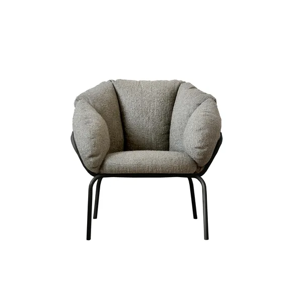 Same Easy Armchair Black/ Taupe