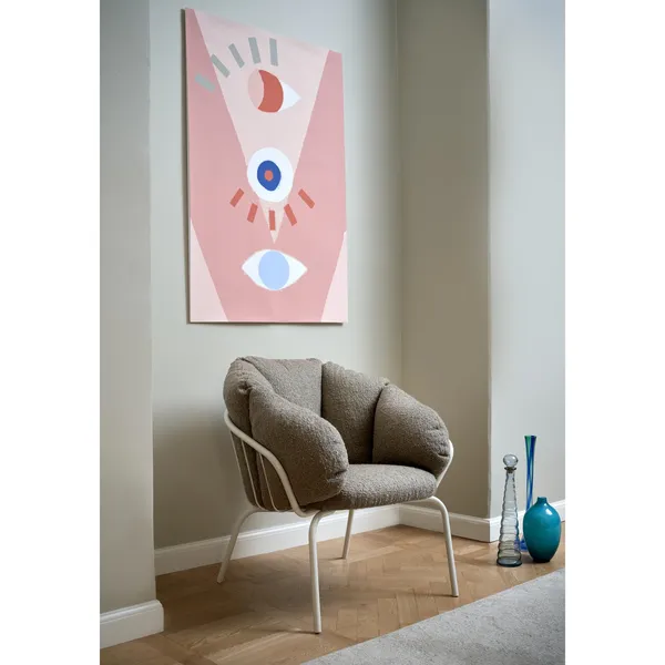 Same Easy Armchair White/ Nature