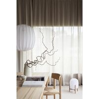 Prisma 25 Table Lamp Dark Ash/Natural