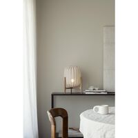 Prisma 25 Table Lamp Dark Ash/ White