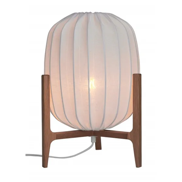Prisma 25 Table Lamp Oak/ White