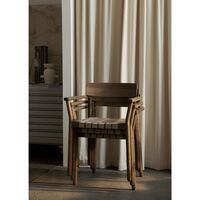 Betty TK9 Dining Chair With Armrest Black