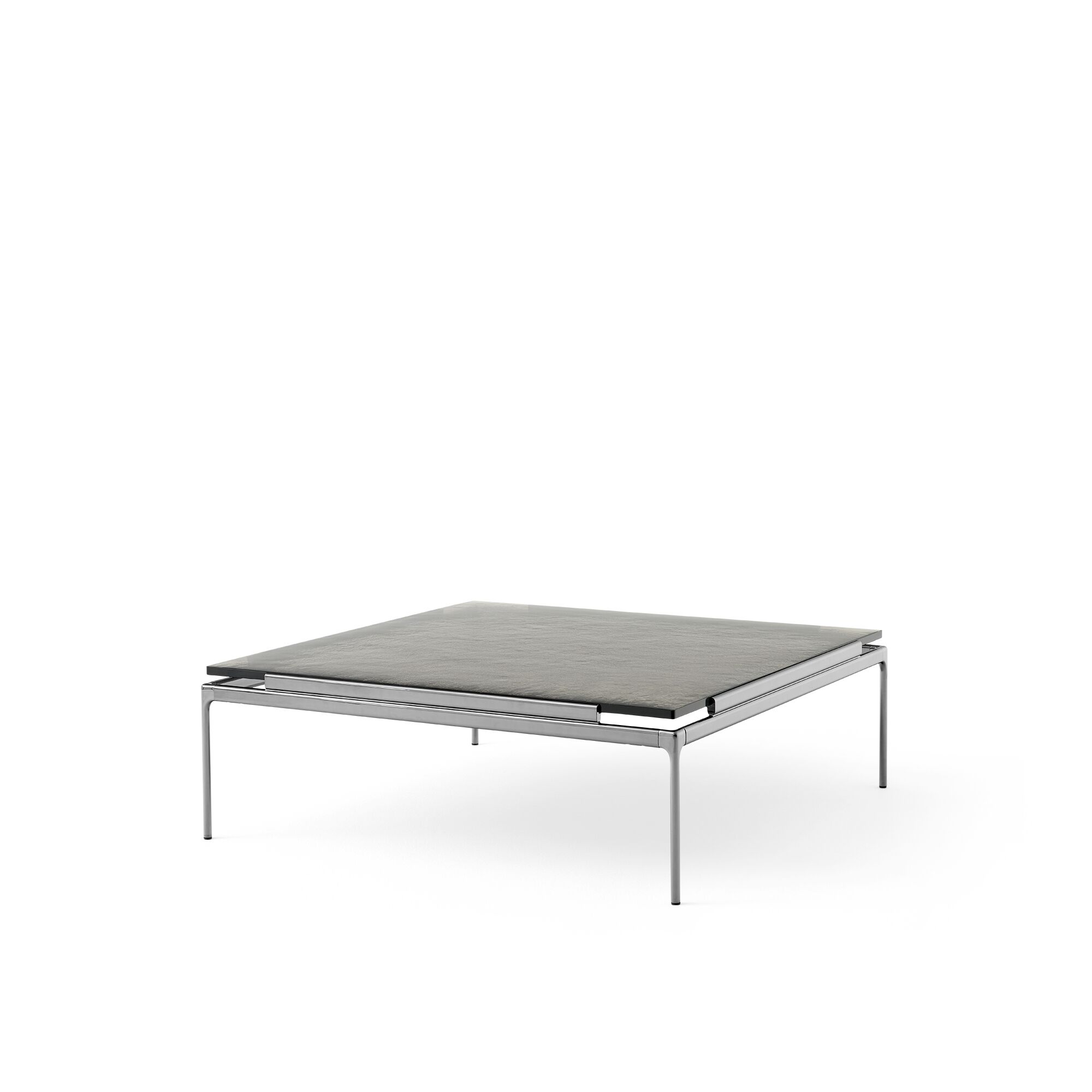 Sett LN13 Sofabord Rget Glas/Mrk Krom