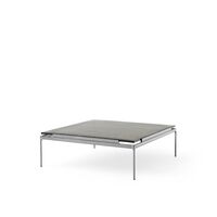 Sett LN13 Couchtisch Rauchglas/ Chrom