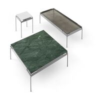 Set LN13 Coffee Table Verde Guatemala/Dark Chrome