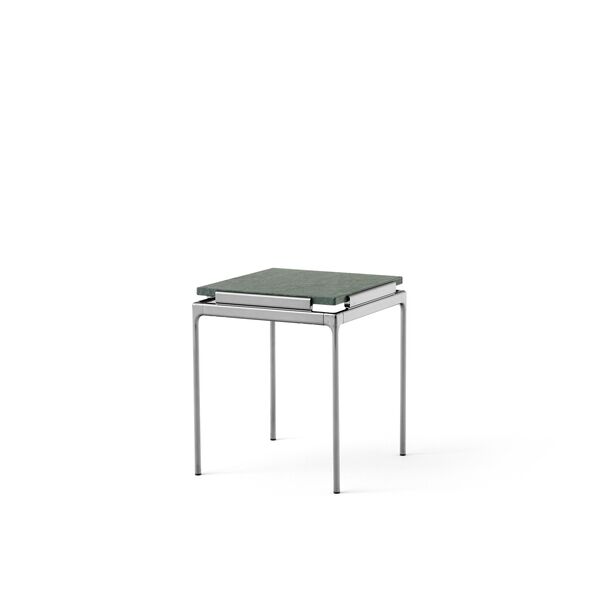 Set LN11 Side Table Verde Guatemala/Dark Chrome