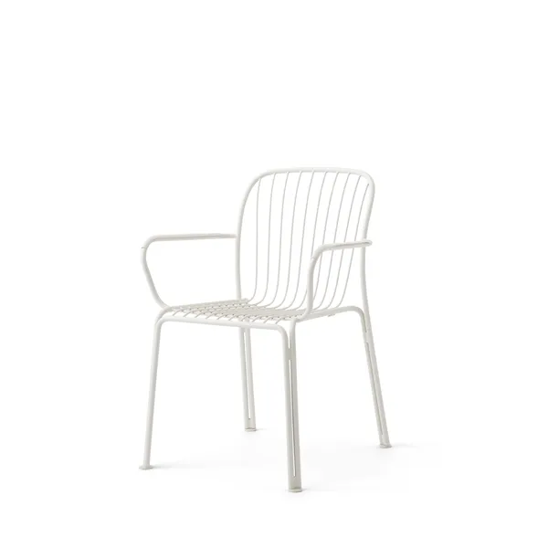 Thorvald SC95 Dining Chair With Armrest Ivory
