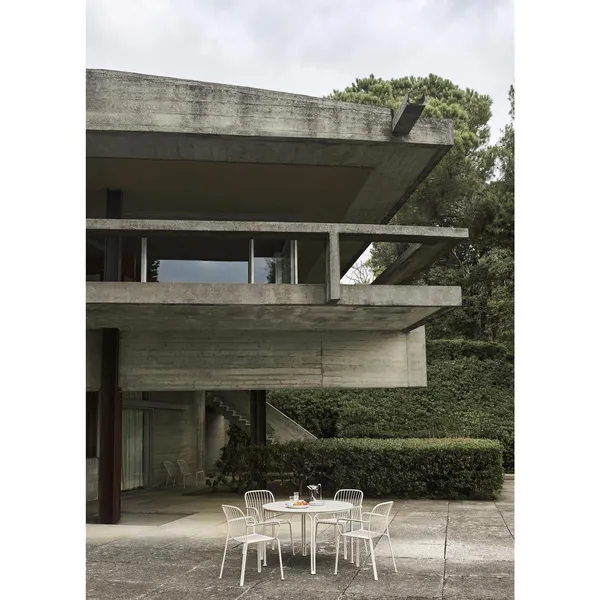 Thorvald SC95 Dining Chair With Armrest Ivory