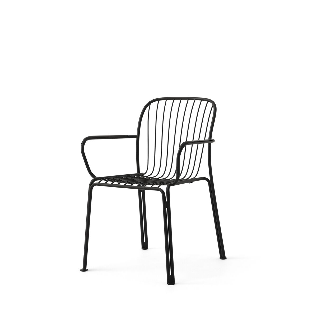 Thorvald SC95 Eetkamerstoel Met Armleuning Warm Zwart