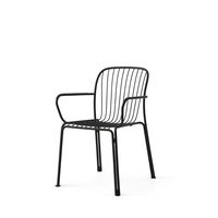 Thorvald SC95 Eetkamerstoel Met Armleuning Warm Zwart