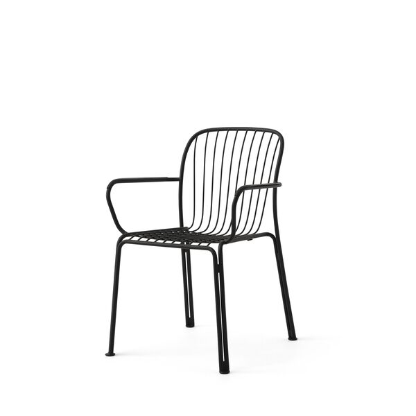 Thorvald SC95 Dining Chair With Armrest Warm Black