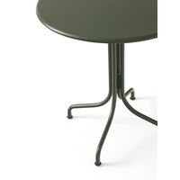 Thorvald SC96 Cafe Table Ø70 Bronze Green