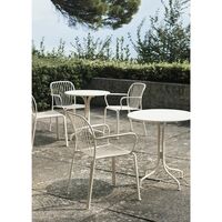 Thorvald SC98 Dining Table Ø115 Ivory