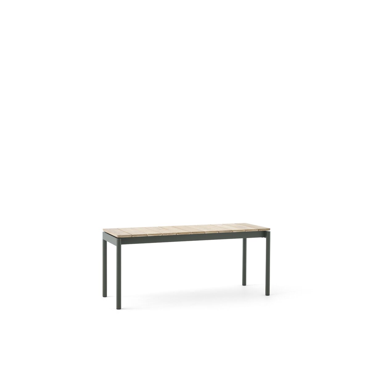 Ville AV27 Outdoor-Bank, Klein , 110 x 40 Cm, Bronze