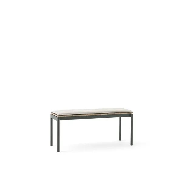 Ville AV27 Outdoor Bench Small 110x40 Bronze Green