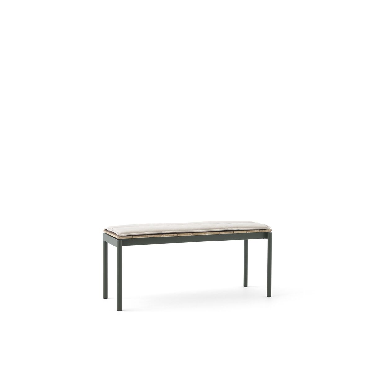 Ville AV27 Outdoor-Bank, Klein , 110 x 40 Cm, Bronze